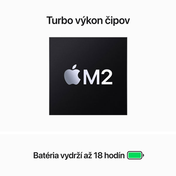 Apple MacBook Air 15" M2 8-core CPU 10-core GPU 8GB 256GB (SK layout), strieborná Apple MacBook Air 15" M2 8-core CPU 10-core GPU 8GB 256GB (SK layout), strieborná