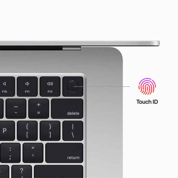 Apple MacBook Air 15" M2 8-core CPU 10-core GPU 8GB 256GB (SK layout), strieborná Apple MacBook Air 15" M2 8-core CPU 10-core GPU 8GB 256GB (SK layout), strieborná