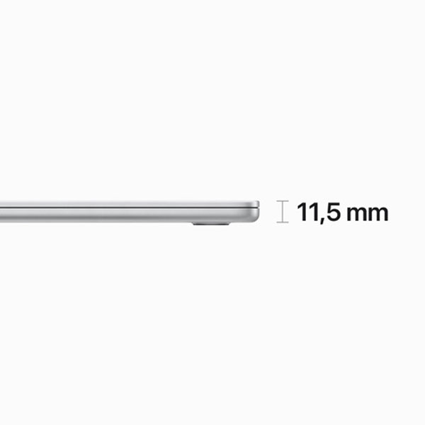 Apple MacBook Air 15" M2 8-core CPU 10-core GPU 8GB 256GB (SK layout), strieborná Apple MacBook Air 15" M2 8-core CPU 10-core GPU 8GB 256GB (SK layout), strieborná