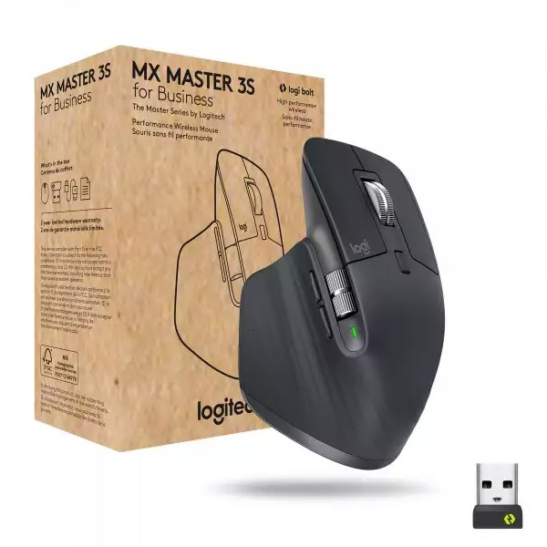 Bezdrôtová myš Logitech MX Master 3S pre Business, grafit