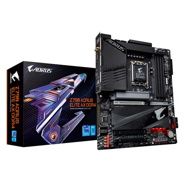 GIGABYTE Z790 AORUS ELITE AX DDR4 Základná doska, Intel Z790, Socket1700, 4xDDR4, ATX GIGABYTE Z790 AORUS ELITE AX DDR4 Základná doska, Intel Z790, Socket1700, 4xDDR4, ATX