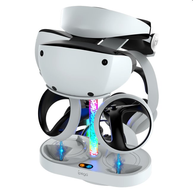 iPega PlayStation 5 VR2 multifunkčný nabíjací stojan iPega PlayStation 5 VR2 multifunkčný nabíjací stojan