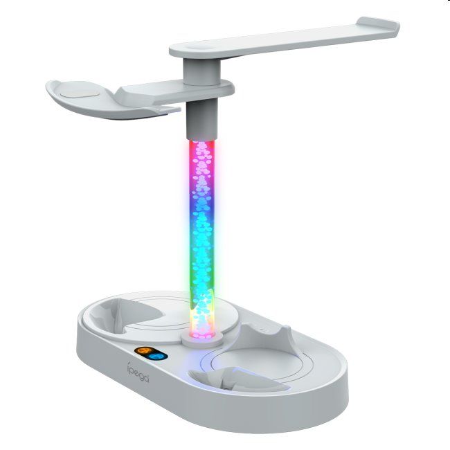 iPega PlayStation 5 VR2 rainbow dual charge stand