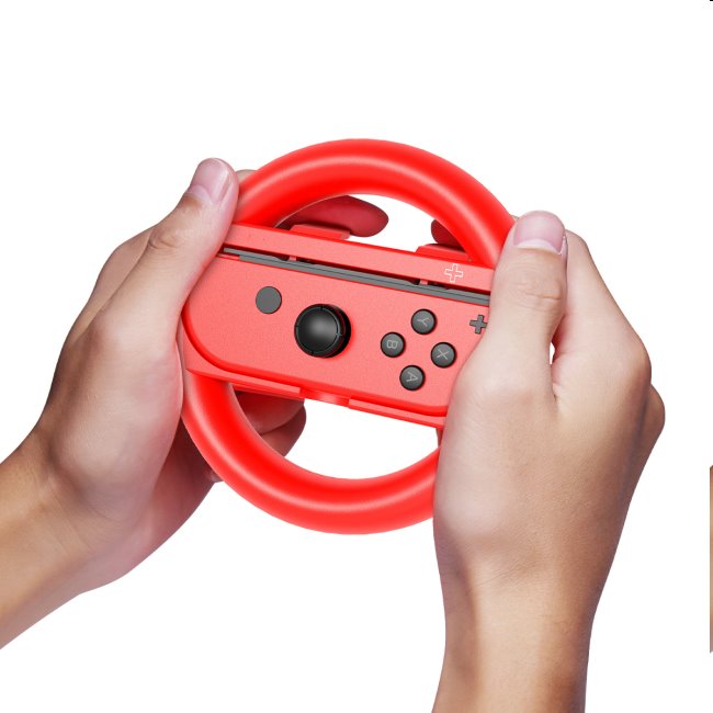 iPega sada volantov pre Nintendo Joy-Con, modrý/červený (2ks)