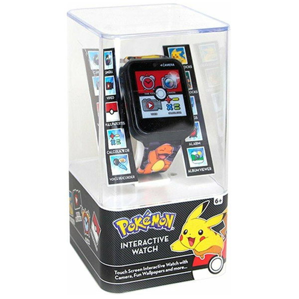 Kids Licensing detské hodinky Pokémon interactive, čierne