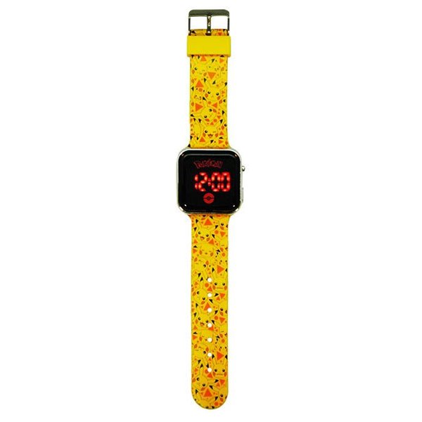 Kids Licensing detské LED hodinky Pokémon Pikachu, žlté