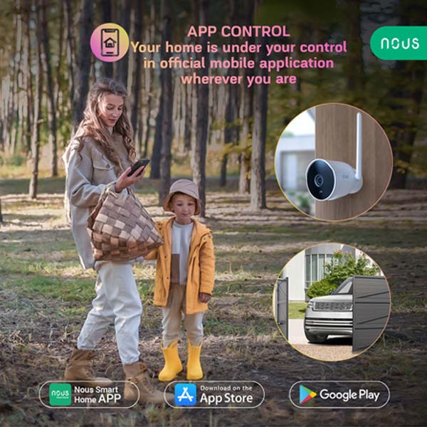 Nous W7P exterierová kamera 3MP Nous W7P exterierová kamera 3MP