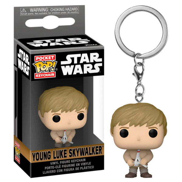 Pop! Kľúčenka Young Luke Skywalker (Star Wars)