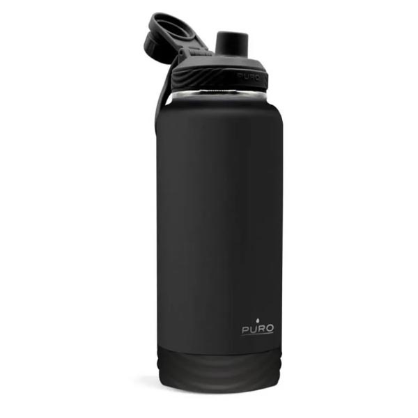 PURO Termofľaša OUTDOOR 960 ml, čierna