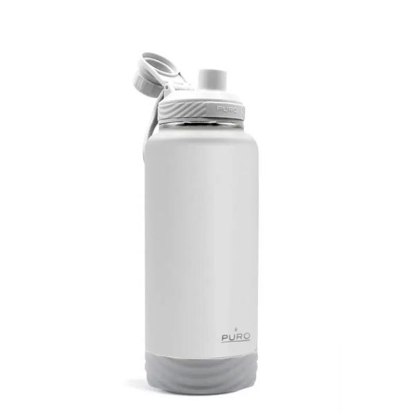 PURO Termofľaša OUTDOOR 960 ml, svetlá šedá