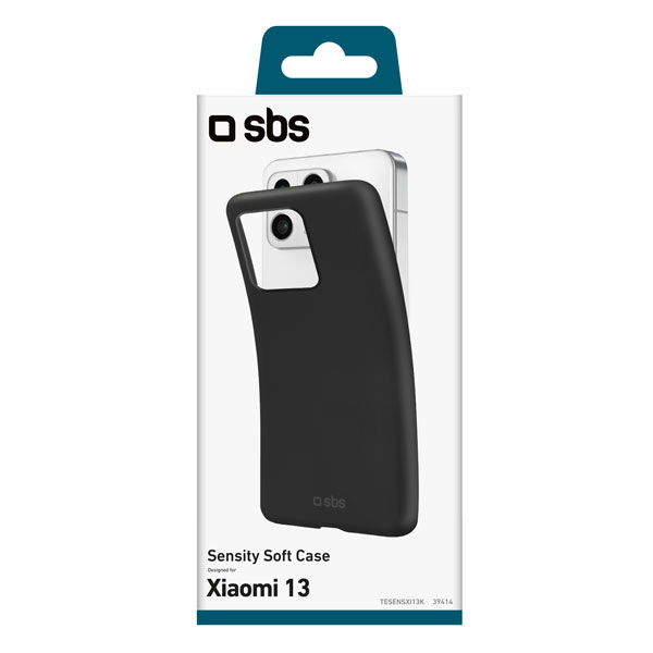 Zadný kryt SBS Sensity pre Xiaomi 13, čierna