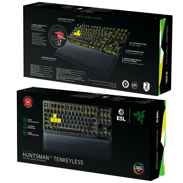 Razer Huntsman V2 Tenkeyless ESL edition Razer Huntsman V2 Tenkeyless ESL edition
