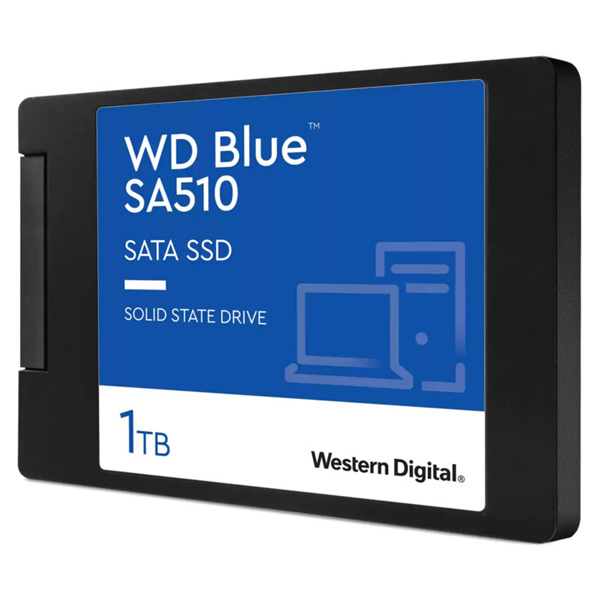 WD Blue SA510 SSD disk 1 TB 2,5" SATA WD Blue SA510 SSD disk 1 TB 2,5" SATA