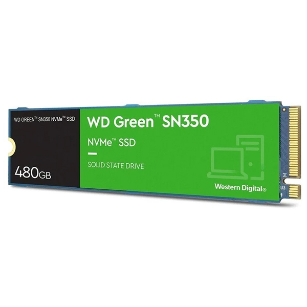 WD Green SN350 SSD disk 480GB NVMe M.2 2280 WD Green SN350 SSD disk 480GB NVMe M.2 2280