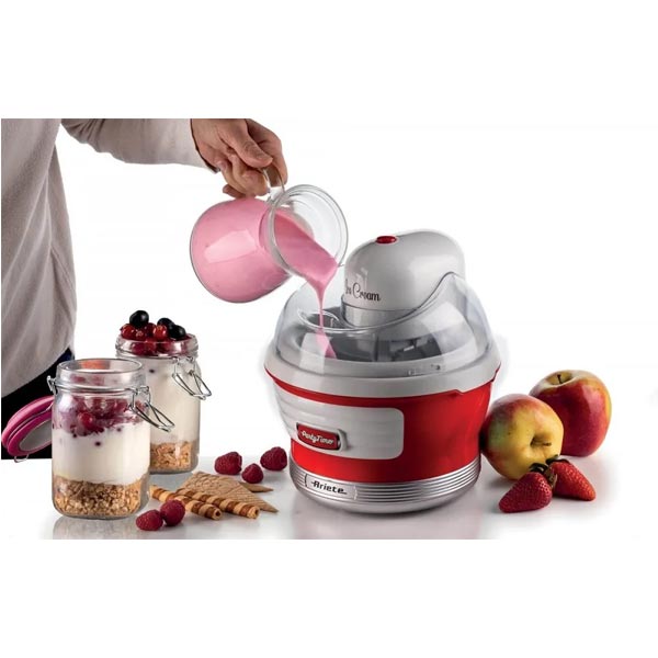 Ariete výrobník domácej zmrzliny Gran Gelato 643, červený Ariete výrobník domácej zmrzliny Gran Gelato 643, červený