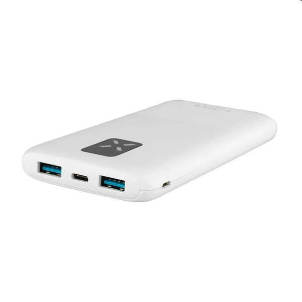 FIXED powerbanka Zen 10 s LCD displejom a výstupom PD 20 W, 10 000 mAh, biela FIXED powerbanka Zen 10 s LCD displejom a výstupom PD 20 W, 10 000 mAh, biela