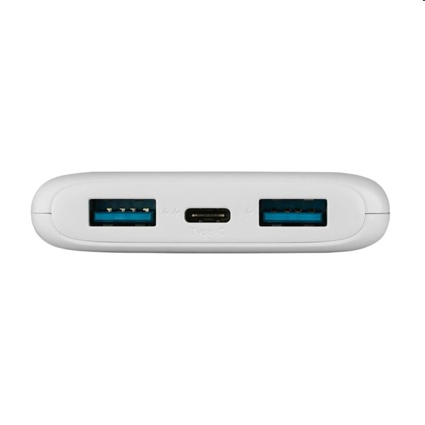 FIXED powerbanka Zen 10 s LCD displejom a výstupom PD 20 W, 10 000 mAh, biela FIXED powerbanka Zen 10 s LCD displejom a výstupom PD 20 W, 10 000 mAh, biela