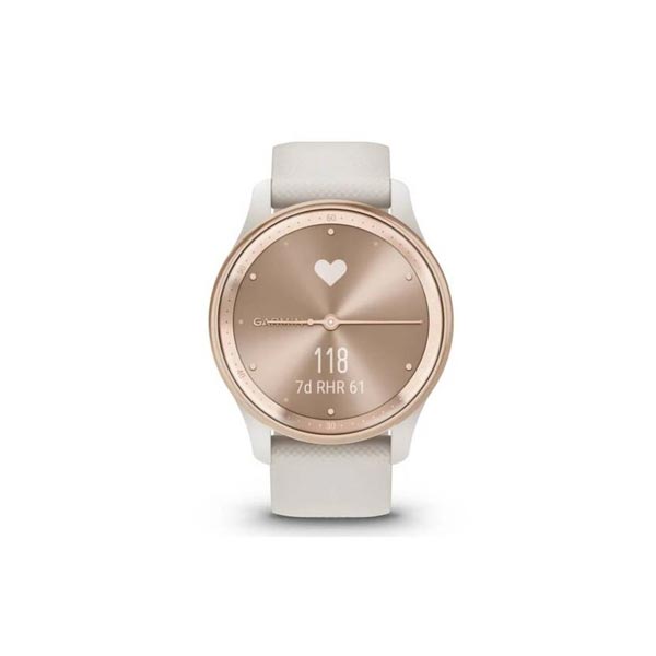 Garmin vivomove Trend Peach Gold/White Cream