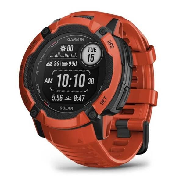 Garmin Instinct 2X Solar, Flame Red