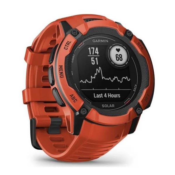GARMIN Instinct 2X Solar, Flame Red