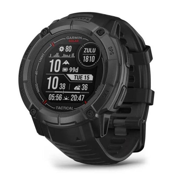 Garmin Instinct 2X Solar Tactical edícia, čierna