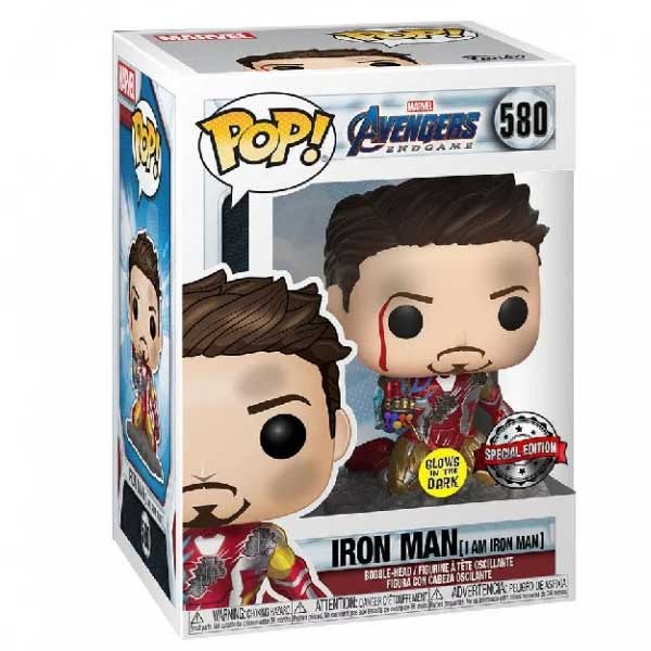 POP! Avengers Endgame: Iron Man (I Am Iron Man) Special Edition (Glows in the Dark) POP! Avengers Endgame: Iron Man (I Am Iron Man) Special Edition (Glows in the Dark)