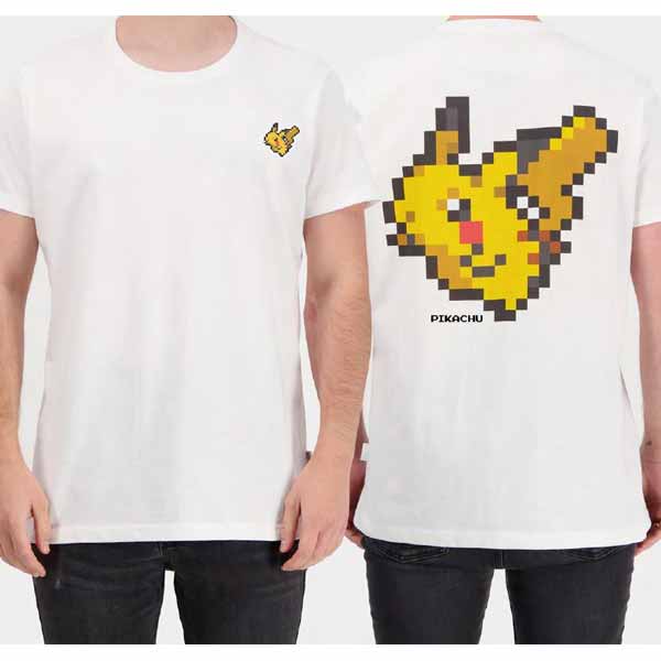 Tričko Pixel Pikachu (Pokémon) S Tričko Pixel Pikachu (Pokémon) S