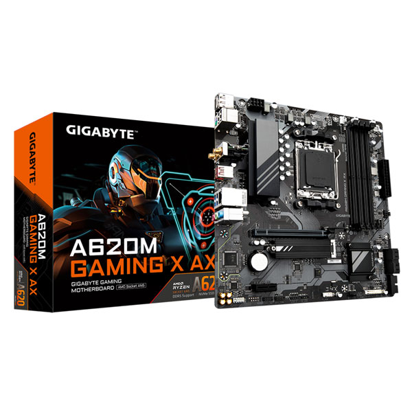 GIGABYTE A620M GAMING X AX Základná doska, AMD A620, AM5, 4xDDR5, mATX