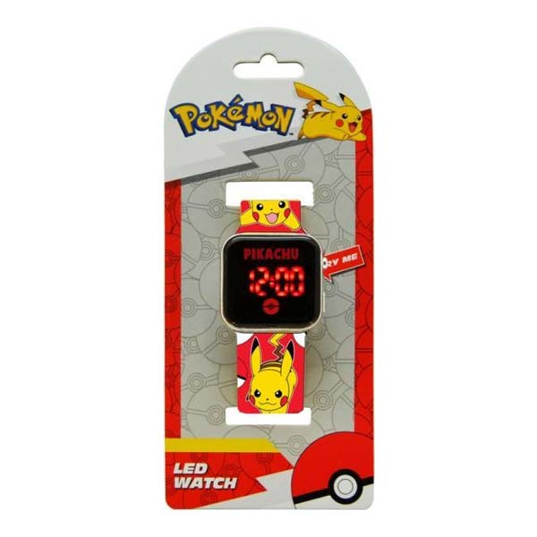 Detské LED hodinky Pokemon