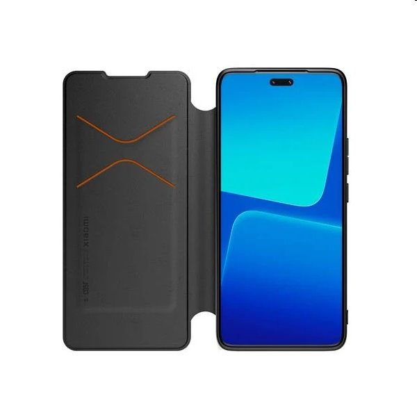 Knižkové puzdro Made for Xiaomi pre Xiaomi 13 Lite s pútkom, čierna