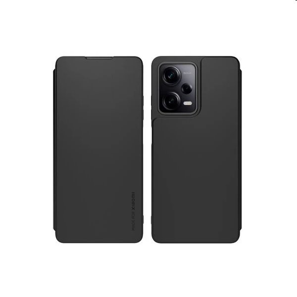 Knižkové puzdro Made for Xiaomi pre Xiaomi Redmi Note 12 5G, čierna Knižkové puzdro Made for Xiaomi pre Xiaomi Redmi Note 12 5G, čierna