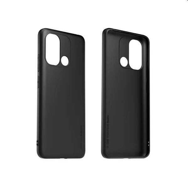 Zadný kryt a ochranné sklo Made for Xiaomi TPU pre Xiaomi Redmi 12C, čierna Zadný kryt a ochranné sklo Made for Xiaomi TPU pre Xiaomi Redmi 12C, čierna