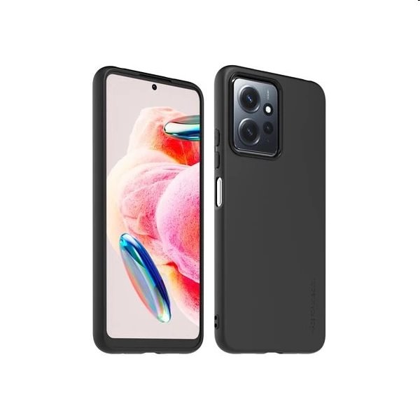 Zadný kryt a ochranné sklo Made for Xiaomi TPU pre Xiaomi Redmi Note 12 4G, čierna