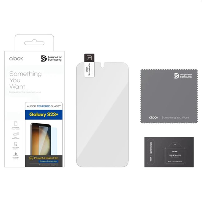 Originálne ochranné sklo pre Samsung Galaxy S23 Plus Originálne ochranné sklo pre Samsung Galaxy S23 Plus