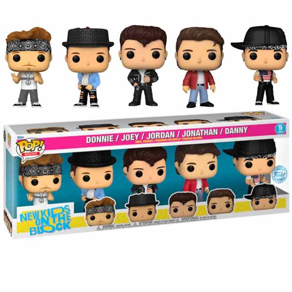 POP! 5 Pack Rocks: New Kids on The Block Special Edition