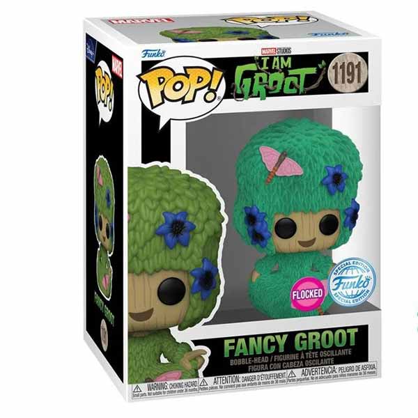 POP! I am Groot Fancy Groot (Marvel) Special Edition (Flocked)