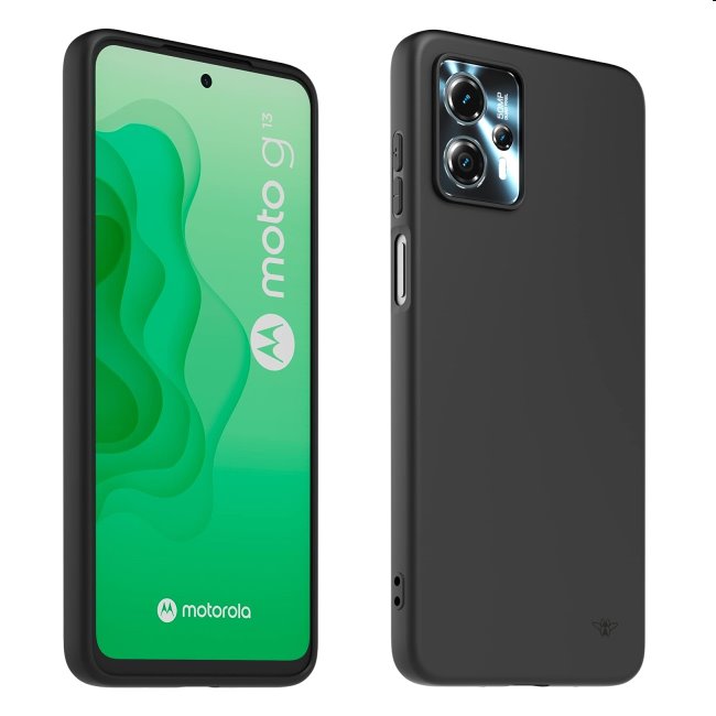 Zadný kryt a ochranné sklo CASR pre Motorola Moto G13/G23, čierna Zadný kryt a ochranné sklo CASR pre Motorola Moto G13/G23, čierna