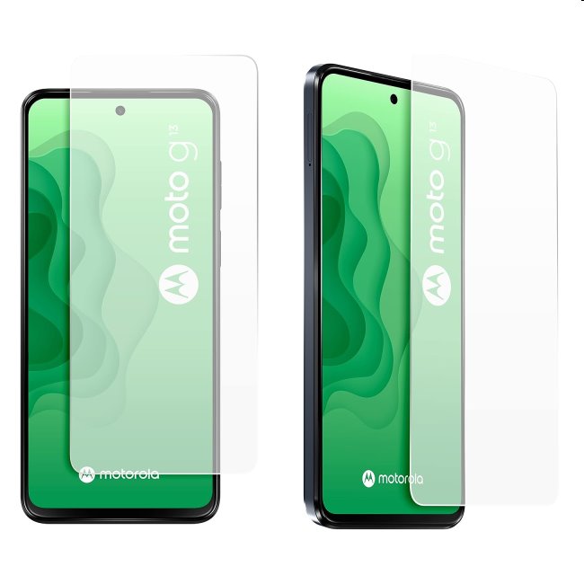Zadný kryt a ochranné sklo CASR pre Motorola Moto G13/G23, čierna Zadný kryt a ochranné sklo CASR pre Motorola Moto G13/G23, čierna