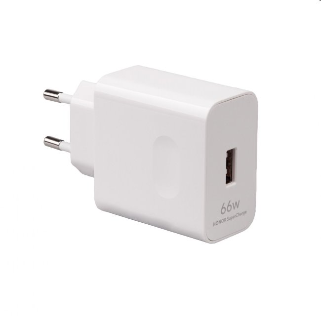 Rýchlonabíjačka Honor SuperCharge 66 W s USB-C káblom, biela