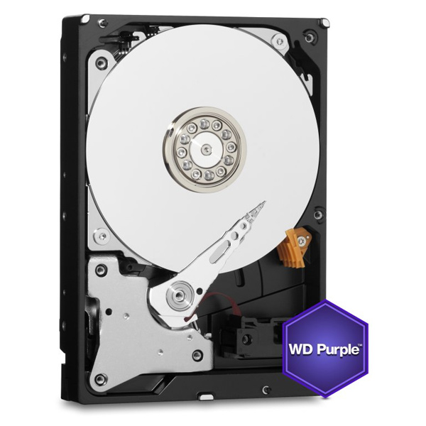 WD Purple Pevný disk 3 TB HDD 3,5" SATA 5400 RPM 3R