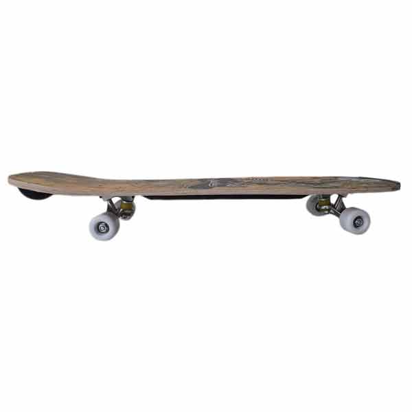 Acra Skateboard farebný, žltý