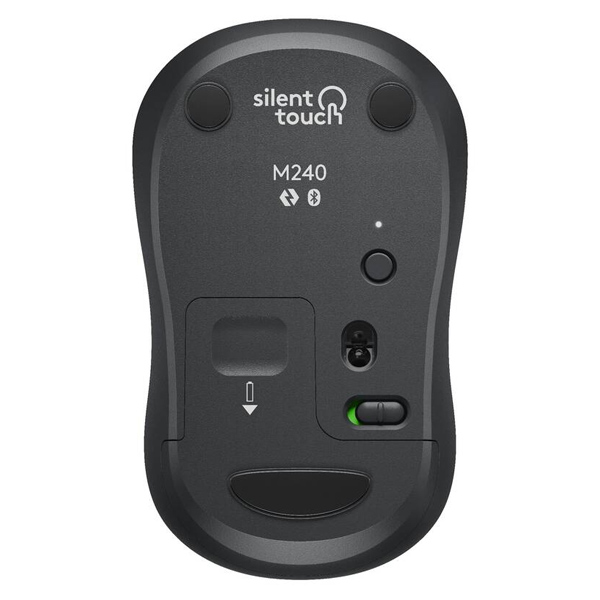 Bezdrôtová myš Logitech M240, čierna