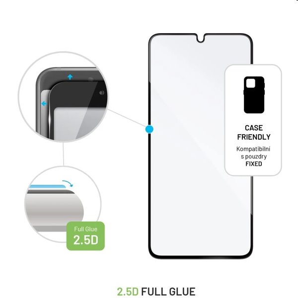 FIXED Full-Cover ochranné tvrdené sklo pre Samsung Galaxy A34 5G, čierna FIXED Full-Cover ochranné tvrdené sklo pre Samsung Galaxy A34 5G, čierna
