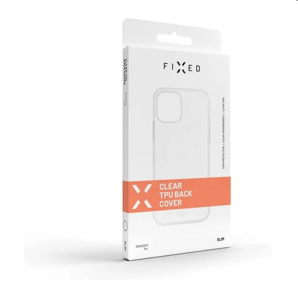 Gélový zadný kryt FIXED TPU pre Motorola Moto G23, transparentná Gélový zadný kryt FIXED TPU pre Motorola Moto G23, transparentná