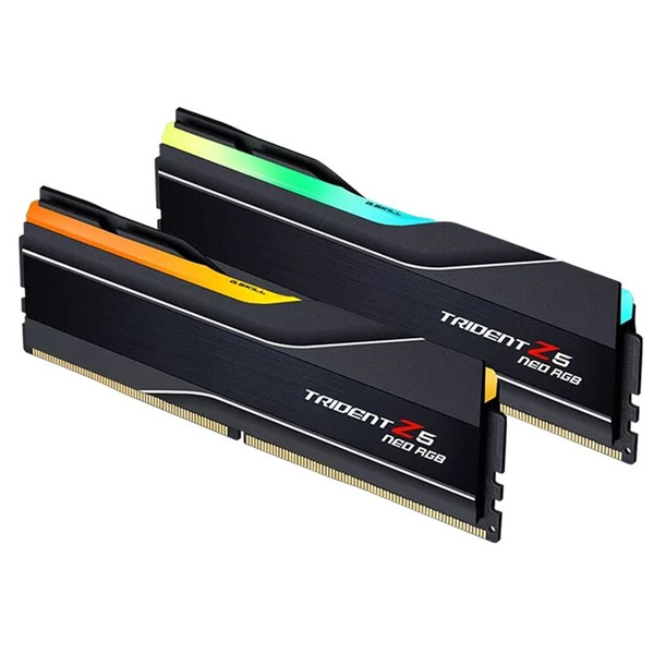 G.SKILL 32 GB Pamäťová sada DDR5 5600 CL30 Trident Z5 NEO R GB, AMD EXPO G.SKILL 32 GB Pamäťová sada DDR5 5600 CL30 Trident Z5 NEO R GB, AMD EXPO