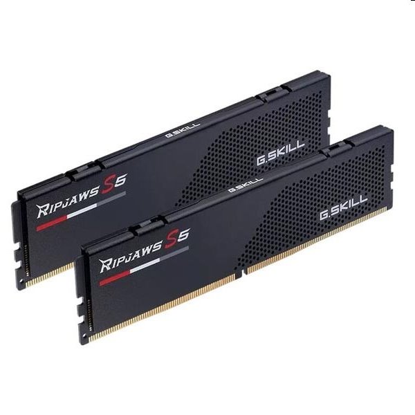 G.SKILL 48 GB Pamäťová sada DDR5 6000 CL40 Ripjaws S5, čierna G.SKILL 48 GB Pamäťová sada DDR5 6000 CL40 Ripjaws S5, čierna