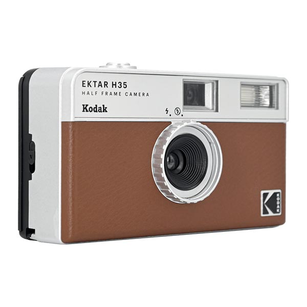 Kodak EKTAR H35 Film kamera, hnedá