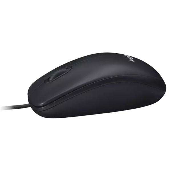 Logitech M100 káblová myš, čierna