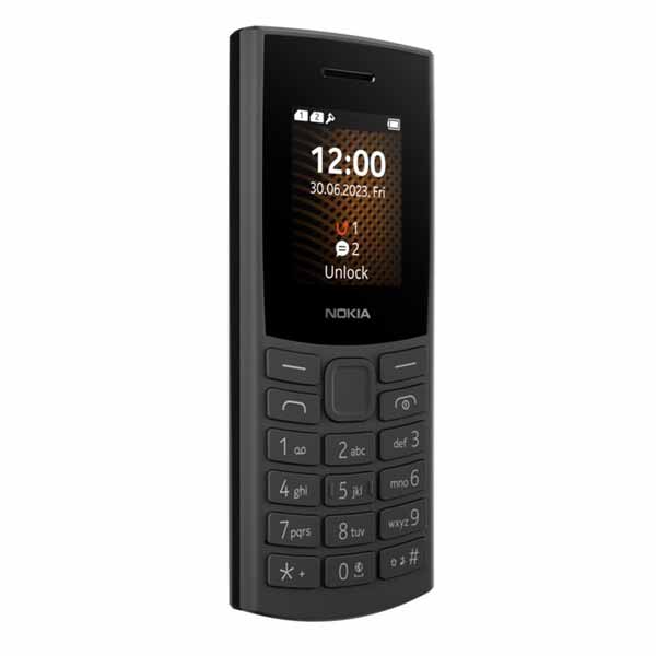 Nokia 105 4G Dual Sim 2023, čierna