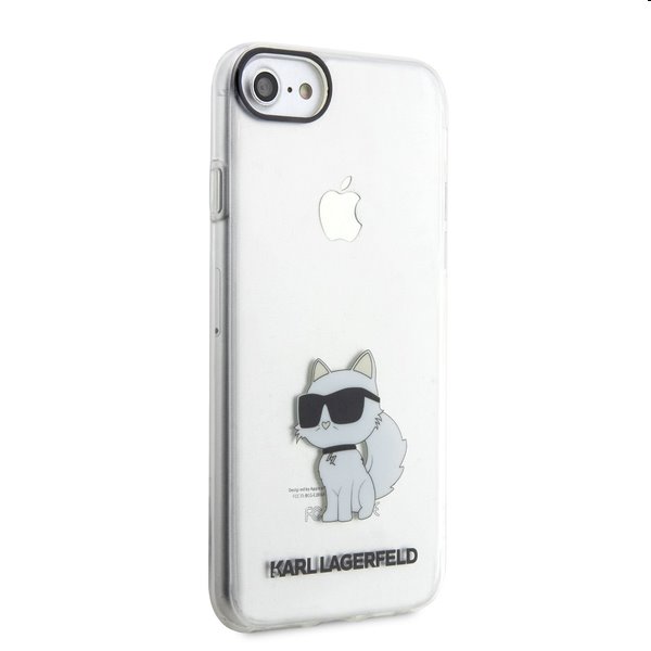 Zadný kryt Karl Lagerfeld IML Choupette NFT pre Apple iPhone 7/8/SE20/SE22, transparentná